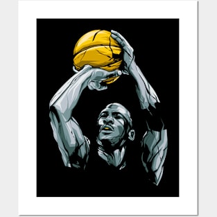 Michael Jordan Posters and Art